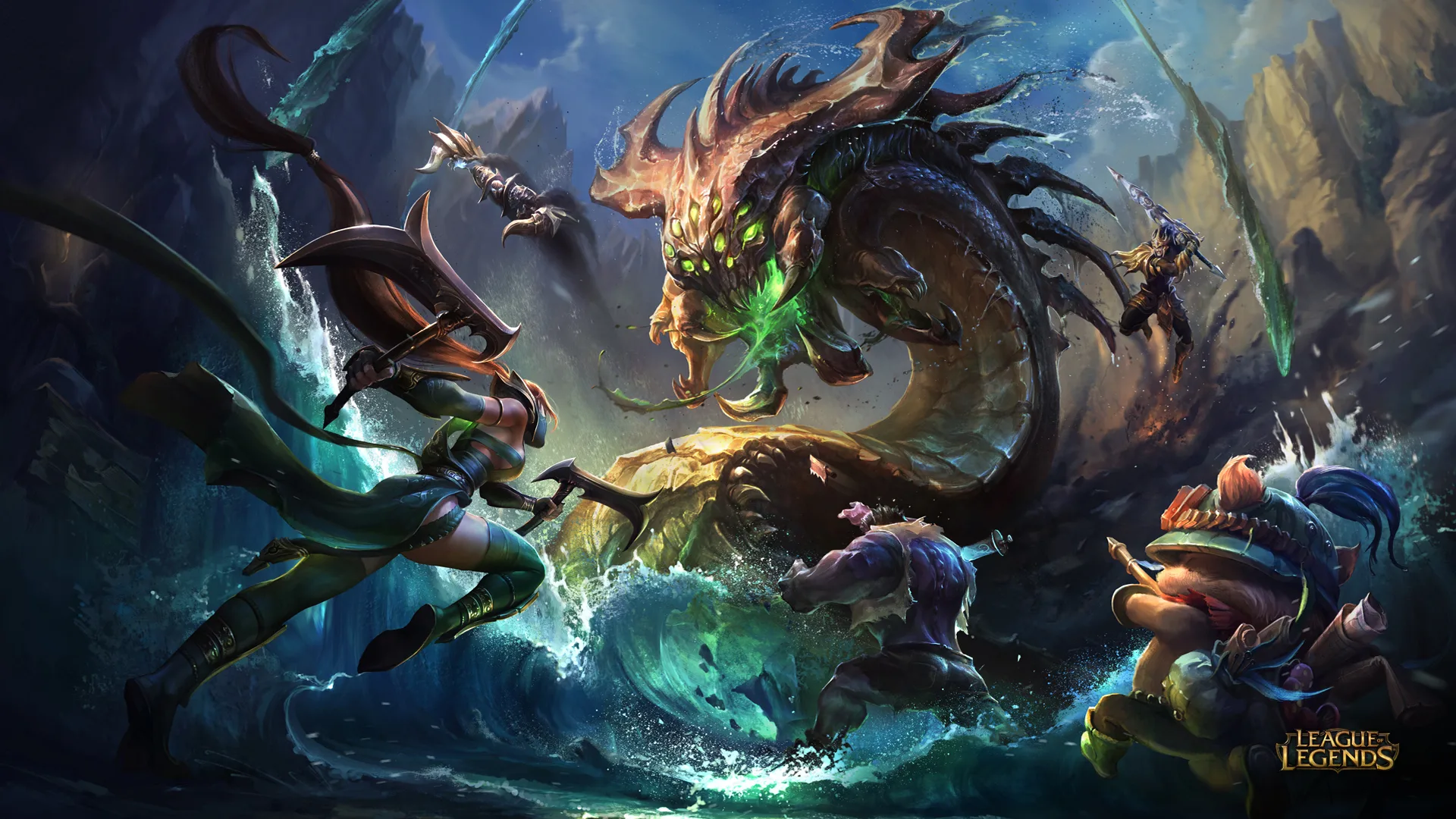 League of Legends cover art
